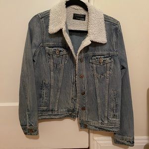 Denim jacket article of society